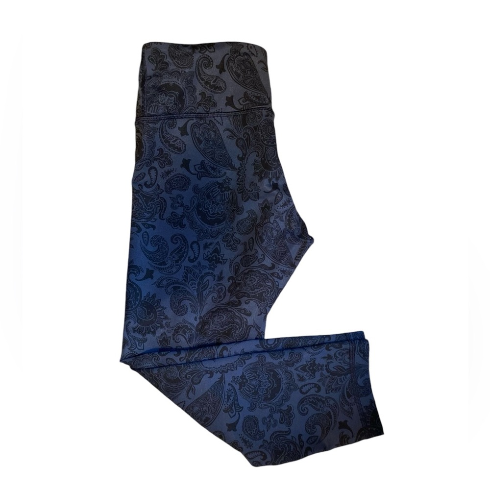 Authentic Lululemon Navy Blue Capri Leggings